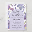 Search for iris invitations Baby in bloom