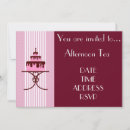 Search for afternoon high tea invitations Elegant