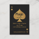 Search for ace of spades business cards Black
