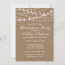 Search for rustic burlap graduation Graduate