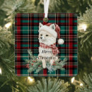 Search for red fox christmas tree decorations Country