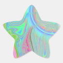 Search for psychedelic star stickers Rainbow