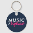 Search for singing rounded key rings Music lover