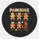 Search for funny nurse stickers Gingerbread man