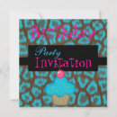 Search for blue cupcake invitations Colourful