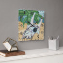 Search for skull clocks Watercolor