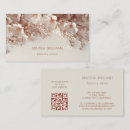 Search for flower shape business cards Nature