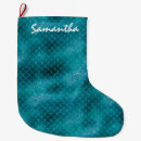 Search for teal christmas stockings Sparkle