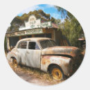 Search for vintage garage stickers Classic
