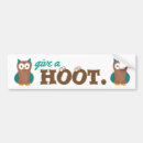 Search for birding bumper stickers Owls