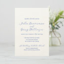 Search for simple royal blue wedding invitations Traditional