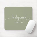 Search for for bridesmaid mouse mats Script