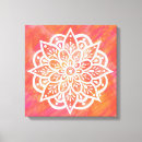 Search for coral pink canvas prints Abstract