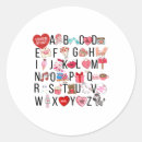 Search for alphabet v stickers Valentive