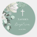 Search for white baptism stickers Catholic