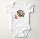 Search for cute hedgehogs baby clothes Watercolor