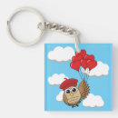 Search for blue owl key rings Kawaii