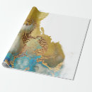 Search for teal and gold wrapping paper Modern