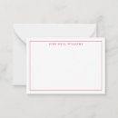 Search for red note cards Modern