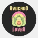Search for funny avocado stickers Vegetarian