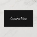 Search for basic business cards Black