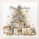 Search for retro christmas coasters Gold