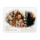 Search for magnetic christmas cards Gold