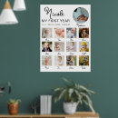 Search for babys first year posters Cute