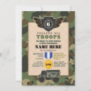 Search for troops invitations Military