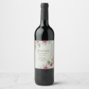 Search for bridal shower wine labels Thank you
