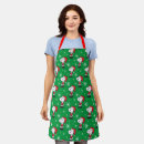 Search for santa claus aprons Charles schulz