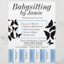 Search for babysitting flyers Babysitter