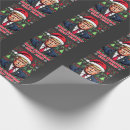 Search for make christmas great again wrapping paper Election