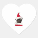 Search for cute pug stickers Santa