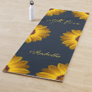 Search for flowers yoga mats Yellow