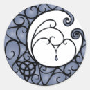 Search for paganism stickers Moon