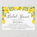 Search for tuscan bridal shower invitations Lemon