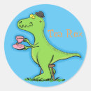 Search for cartoon t rex stickers For kids