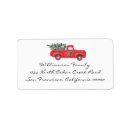 Search for trucks return address labels Vintage