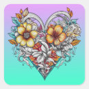 Search for heart tattoo stickers Flowers