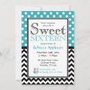 Search for chevron sweet 16 invitations Stylish