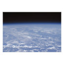 Search for space clouds posters Blue