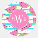 Search for cute watermelon patterns stickers Stripes