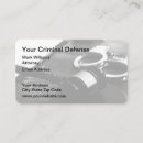 Search for criminal business cards Lawyer
