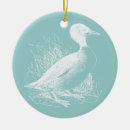 Search for white duck christmas tree decorations Blue