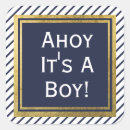 Search for blue gold baby shower stickers Stripes