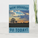 Search for grandfather 90th birthday cards Grandad