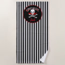 Search for pirate beach towels Buccaneer