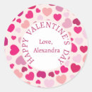 Search for children valentine stickers Pink