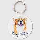 Search for dog owner key rings Watercolor
